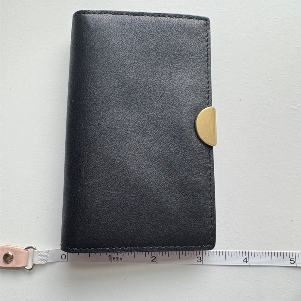 COACH Dreamer Leather Card Case Black Leather Wallet Card Holder - Picture 10 of 10
